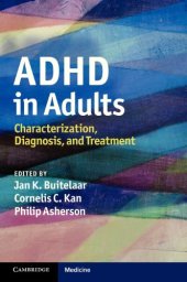 book ADHD in adults : characterization, diagnosis, and treatment