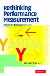 book Rethinking performance measurement : beyond the balanced scorecard