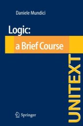 book Logic: a Brief Course