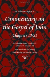 book Commentary on the Gospel of John, Chapters 13-21