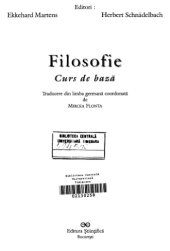 book Filosofie, curs de baza