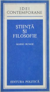 book Stiinta si filosofie