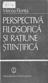 book Perspectiva filosofica si ratiune stiintifica