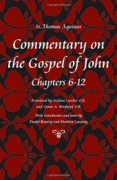 book Commentary on the Gospel of John, Chapters 6-12