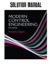 book Solution Manual for Modern Control Engineering