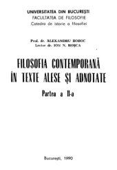 book Filosofia contemporana (II)