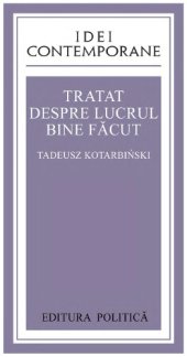 book Tratat despre lucrul bine facut