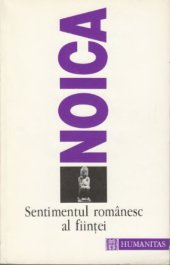 book Sentimentul romanesc al fiintei