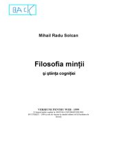 book Introducere in filosofia mintii (ebook)