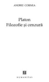 book Platon. Filozofie si cenzura