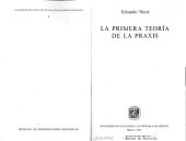 book La primera teoría de la praxis