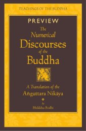 book The Numerical Discourses of the Buddha: A Translation of the Aṅguttara Nikaya (preview only)