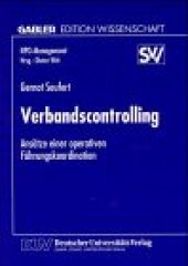 book Verbandscontrolling : Ansätze einer operativen Führungskoordination