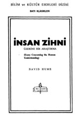 book İnsan Zihni Üzerine Bir Araştırma