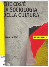 book Che cos'è la sociologia della cultura