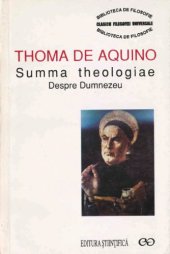 book Summa Theologiae. Despre Dumnezeu