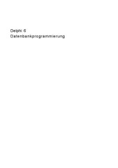 book Delphi 6  Datenbankprogrammierung