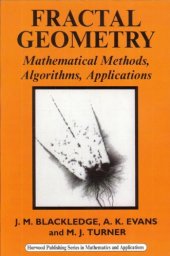 book Fractal Geometry: Mathematical Methods, Algorithms, Application