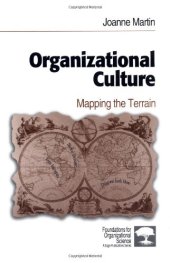 book Organizational Culture: Mapping the Terrain