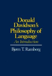 book Donald Davidson's Philosophy of Language: An Introduction