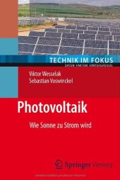 book Photovoltaik : wie Sonne zu Strom wird