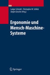 book Ergonomie und Mensch-Maschine-Systeme