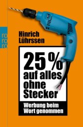 book 25% auf alles ohne Stecker : Werbung beim Wort genommen