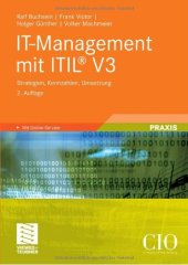 book IT-Management mit ITIL V3 : Strategien, Kennzahlen, Umsetzung ; [mit Online-Service]