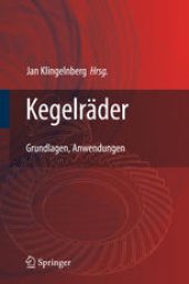 book Kegelräder: Grundlagen, Anwendungen