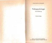 book Tiefenpsychologie : eine Einführung