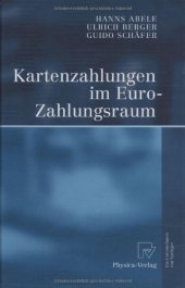 book Kartenzahlungen im Euro-Zahlungsraum : mit 39 Tabellen