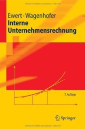 book Interne Unternehmensrechnung