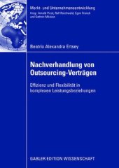 book Nachverhandlung und Terminierung von Outsourcing-Verträgen