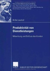 book Produktivität von Dienstleistungen : Mitwirkung und Einfluss des Kunden