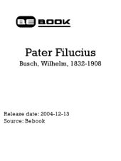 book Pater Filucius