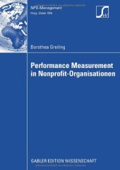 book Performance measurement in Nonprofit-Organisationen