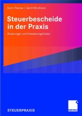 book Steuerbescheide in der Praxis : Änderungen und Festsetzungsfristen