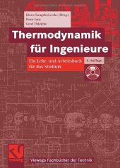 book Thermodynamik für Ingenieure : ein Lehr- und Arbeitsbuch für das Studium ; mit 56 Tabellen