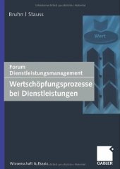 book Wertschöpfungsprozesse bei Dienstleistungen