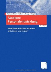 book Moderne Personalentwicklung : Mitarbeiterpotenziale erkennen, entwickeln und fördern