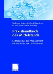 book Praxishandbuch des Mittelstands : Leitfaden für das Management mittelständischer Unternehmen