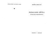 book Poznavanje opštila čovekovih produžetaka