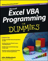 book Excel VBA Programming for Dummies