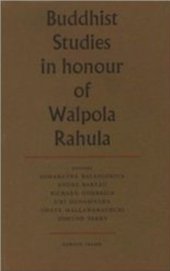 book Buddhist Studies in honour of Walpola Rahula