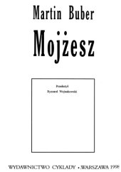 book Mojżesz