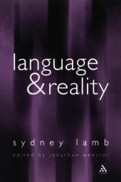 book Language and Reality: Selected Writings of Sydney Lamb