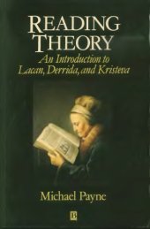 book Reading Theory: An Introduction to Lacan, Derrida and Kristeva