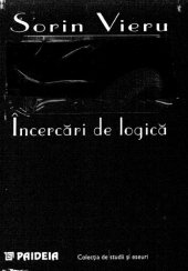 book Incercari de logica, vol. 1