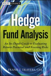 book Hedge Fund Analysis: An In-Depth Guide to Evaluating Return Potential and Assessing Risks