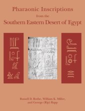 book Pharaonic Inscriptions From the Southern Eastern Desert of Egypt